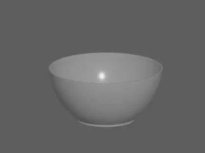 Bowl model 3D model