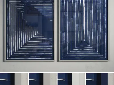 Navy Collection McGee Co Low-poly 3D model