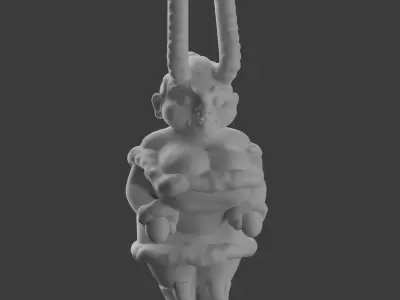 Mrs Krampus 3D print model