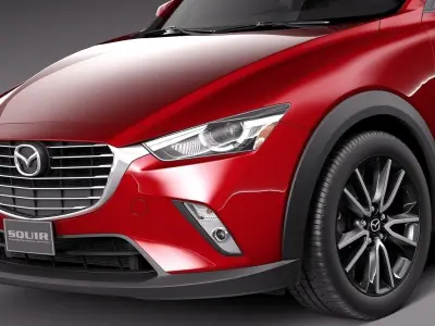 Mazda CX-3 2016 3D model