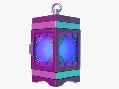 Metal Lantern  3D model