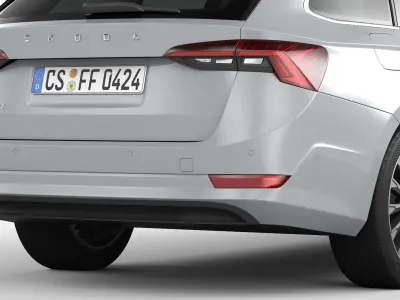Skoda Octavia Combi 2020 3D model