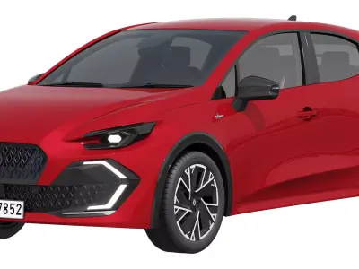 Renault Clio 2026 3D model