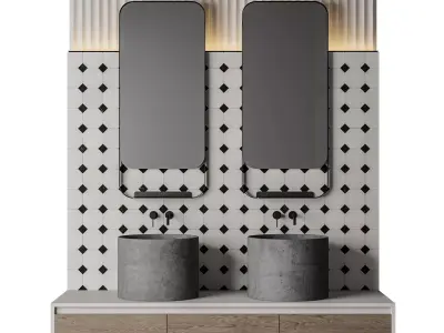 Luxury Bathroom 118 3D model