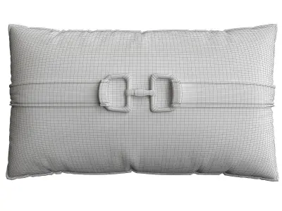 Solid Pillow Set 3D model Low-poly 3D model