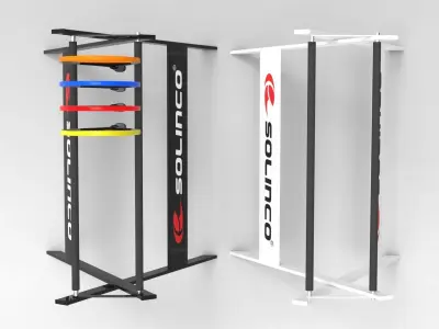 Tennis Racket Stand 3D model