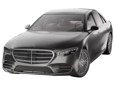 Mercedes-Benz S Class 2022 3D model