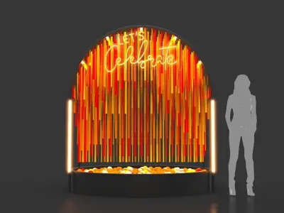 Ribbons Photo Opportunity 2 3D model