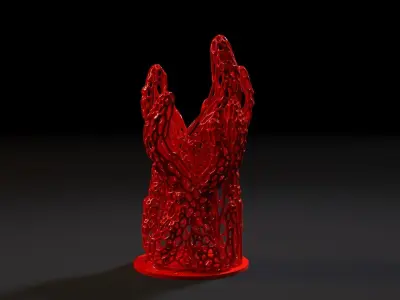  Decor tentacles 3D print model