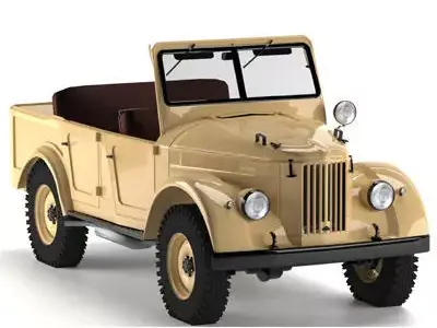 Gaz-69A 3D model