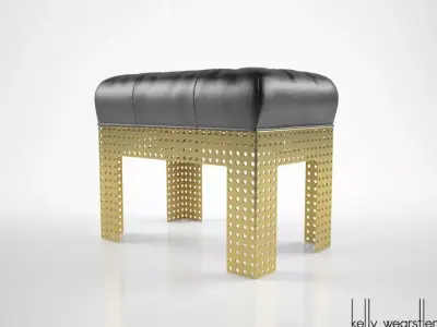 Kelly Wearstler Precision bench 3D model