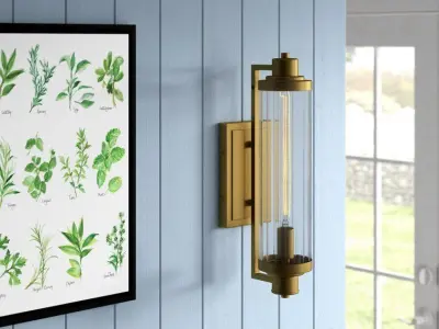 Coro Dora Armed Sconce - 3 finish Free 3D model