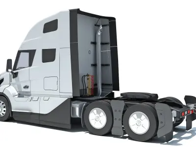2024 Semi Truck 3D model