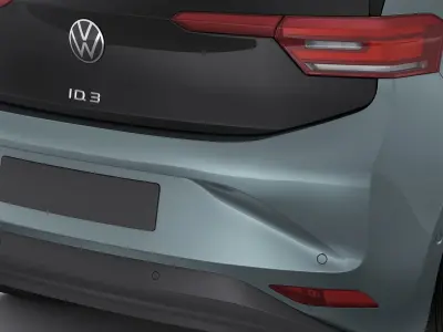 VW ID3 2020 3D model