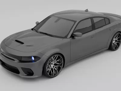 Dodge Charger SRT Hellcat 3D model