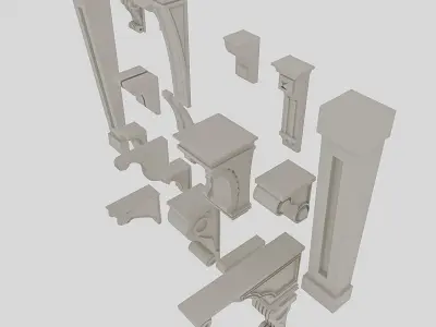 3D Molding Models 3D model