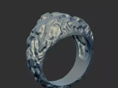 Texture Ring 91434 3D print model