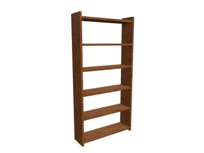 Shelves lowpoly Free low-poly 3D model