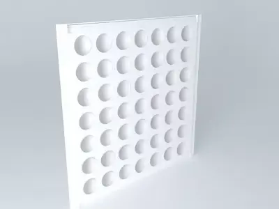 Steel plate - Raised Floor - 61X61cm Free 3D model
