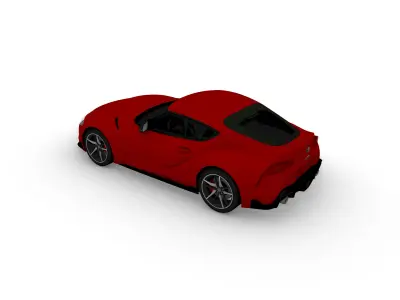 New Toyota Supra 3D model
