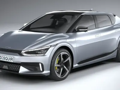 Kia EV6 GT 2022 3D model