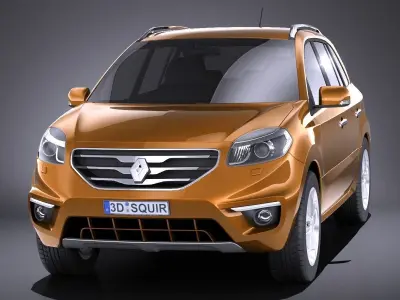 Renault Koleos 2013 VRAY 3D model