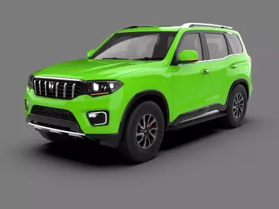 Mahindra Scorpio-N 2022 3D model