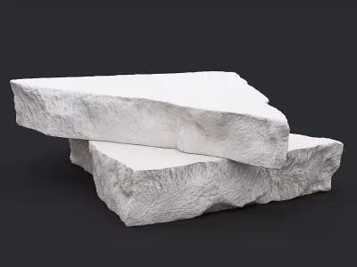 Stone X 3D model