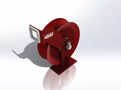 Lincoln Hose Reel 82206 3D model