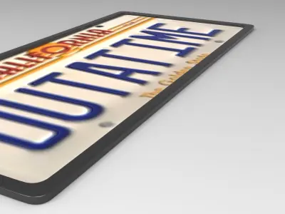 Plate Low-poly 3D model get