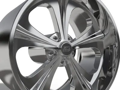 BILLET SPECIALATIES RAIL TAIL WHEEL  3D print model