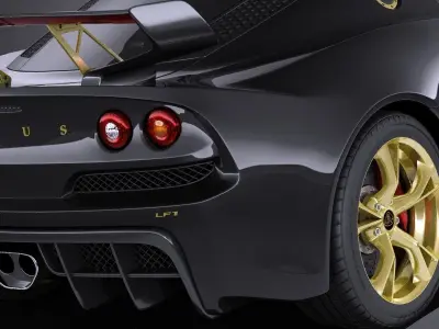 Lotus Exige LF1 2016 VRAY 3D model