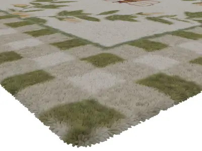 Rug Set 2369 3D model