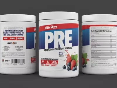 Protein Powder 3D model 7