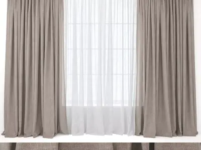 Curtains 51 3D model