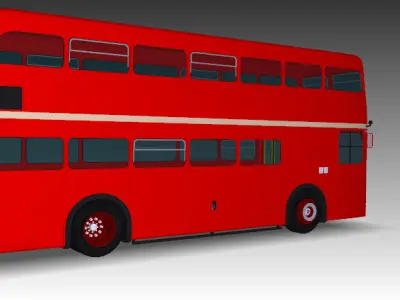 AEC Routemaster Prototype FRM-type 1966 3D model