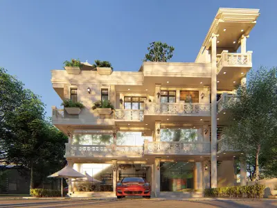 Residential Building   3D model