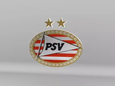 PSV Eindhoven Team Logo 3D model
