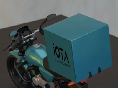 Toy Bike 3D design 3D model