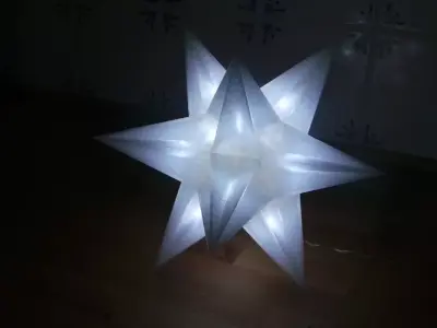 USB Christmas star Free 3D print model