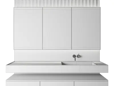 Luxury Bathroom 58 3D model