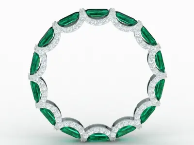 wedding ring 01 3D print model