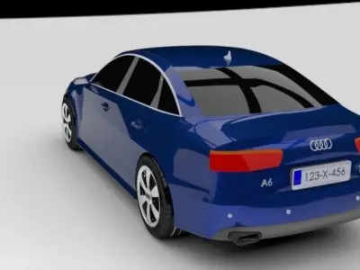 Audi A6 2016 3D model