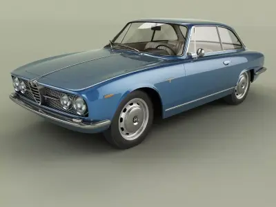 Alfa Romeo 2000 Sprint Coupe 3D model