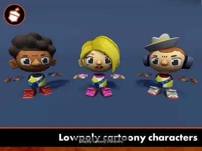 Lowpoly cartoony pack