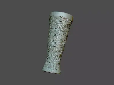artcam cnc pattern cup trophy win champion gothic design 3D print model
