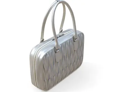 Miu Miu Matelasse Nappa Leather Bag Metalic Low-poly 3D model