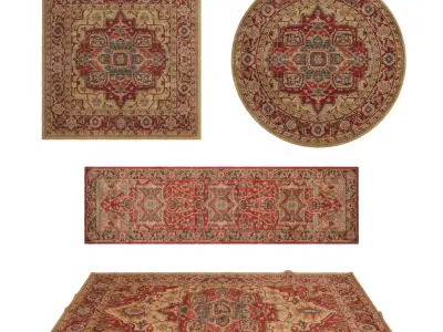 Rugs No 535 Low-poly 3D model