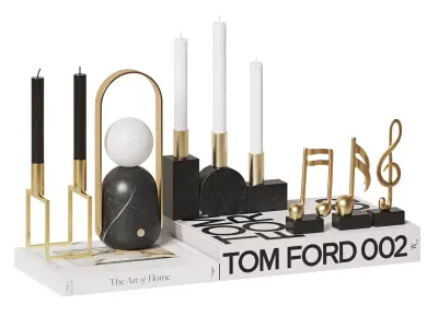 Decor Set 004 3D model