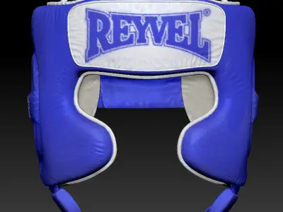 Boxing Helmet 3D model